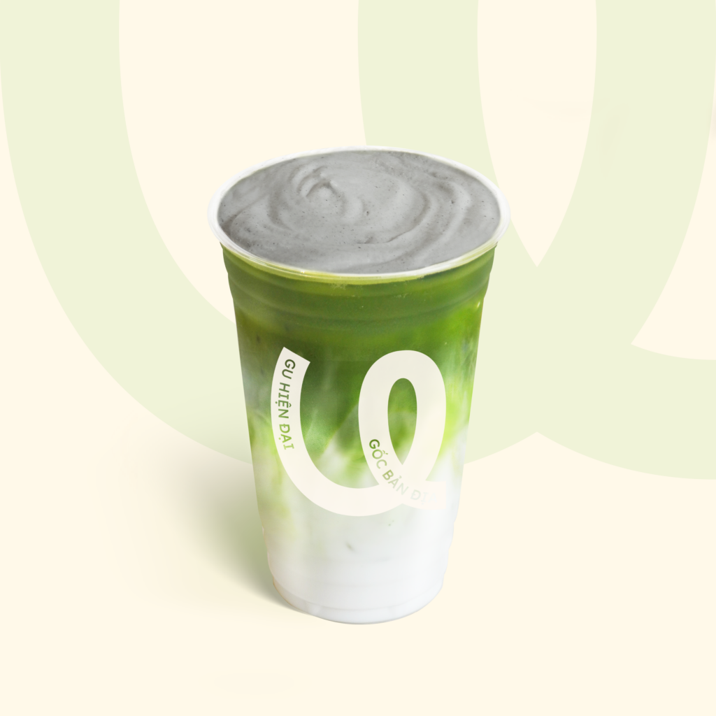 Matcha Sữa Hạt Kem Mè Rang